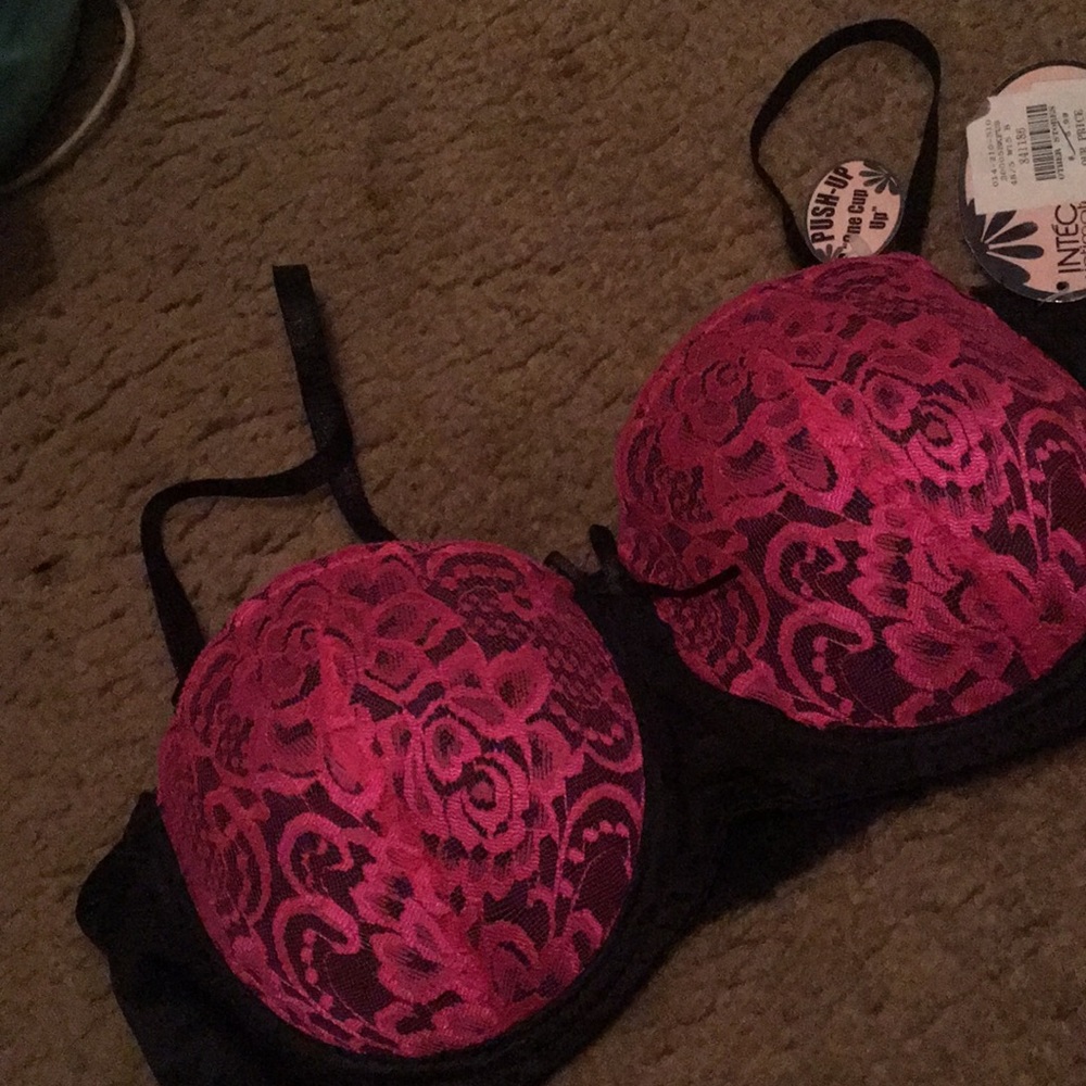A pink bra